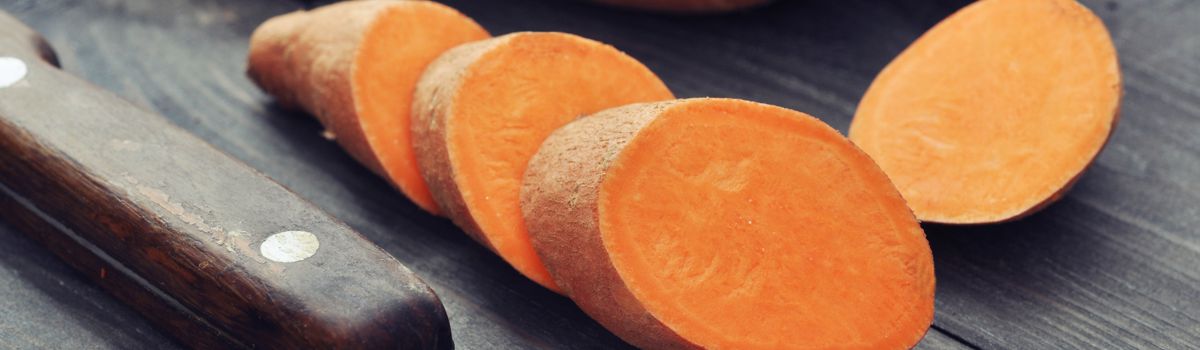 IQF frozen sweet potatoes