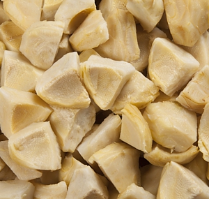 IQF frozen artichoke dices for topping or dipping