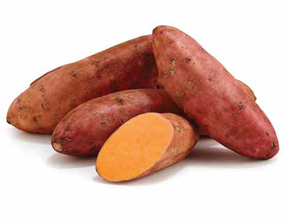IQF frozen sweet potatoes